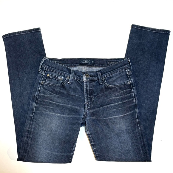 Lucky Brand Sweet Straight Ankle Jeans 2 / 26 - Picture 6 of 13
